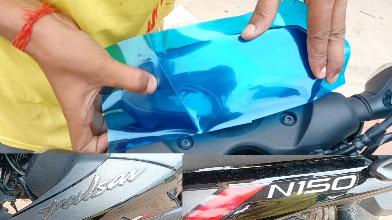 2024 Bajaj pulsar n150  new model bike sticker modified speedometer lamination