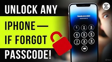 HOW TO UNLOCK IPHONE SCREEN LOCK IF FORGOT PASSCODE | UNLOCK IPHONE
