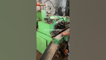 Hydraulic Threading⚙️🔩💐 #bolt #fasteners #machine #machinary #fastener #tools #manufacturing