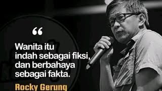 ROCKY GERUNG! Legalkan Saja Judi Online Hasil Untuk Membangun IKN