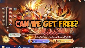 CAN WE GET IT FREE? + FREE AELTARA HERO 💎 Mobile Legends: Adventure