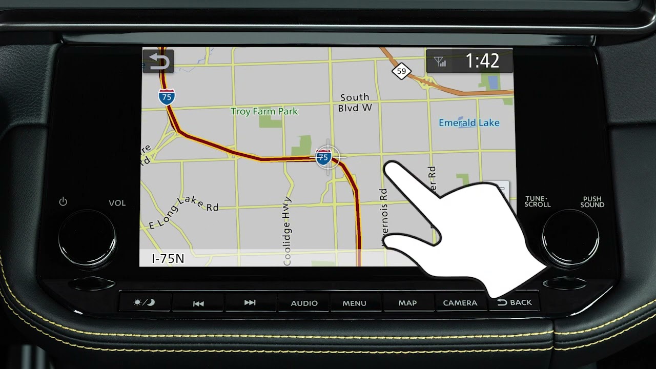 2024 Nissan Z - Map Screen Overview (if so equipped) - YouTube