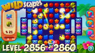 Wildscapes level 2856 - 2860 🐼 Playrix HD screenshot 5