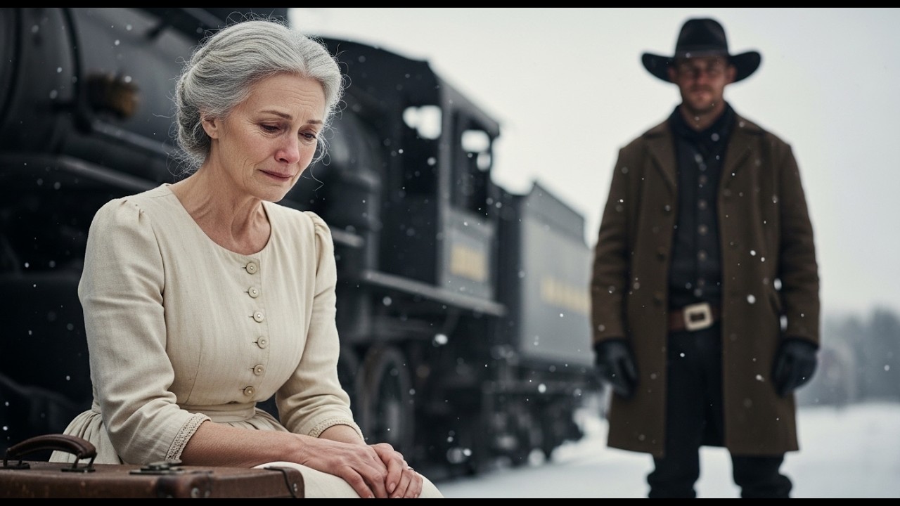 Mail-Order Bride Rejected as “Too Old” — Until a Quiet Cowboy Changed Her Fate