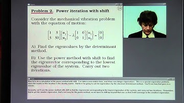 Power Method. Lecture 5, Part B.