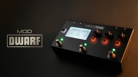 MOD Dwarf - The smart compact and powerful pedal brain - MOD Devices