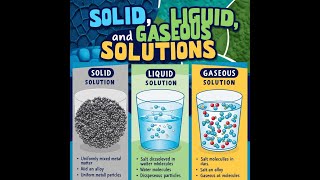 Types of Solutions Explained | Solid, Liquid & Gaseous Solutions | Class 9 Chemistry