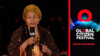 Amina Mohammed on World in Crisis: 'We Are Not Helpless—Nor Hopeless' | Global Citizen Festival: NYC