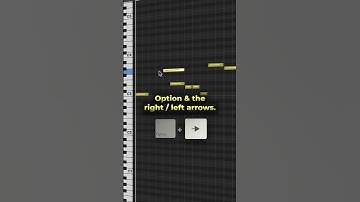 Nudging audio & MIDI in #logicpro #logicprox #logicprotips #musicproduction #mixing