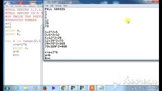 PELL SERIES IN PYTHON