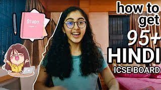 #3  How to score 95+ ICSE Class 10 Hindi ✨