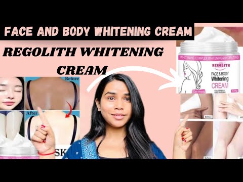 REGOLITH FACE & BODY WHITENING CREAM skin Moisturising cream, Moisturizer FairnessBody/Meesho 2024