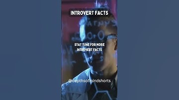 Introvert FACTS | Introverts are GREAT PROBLEM SOLVERS! #introvert #psychology #facts