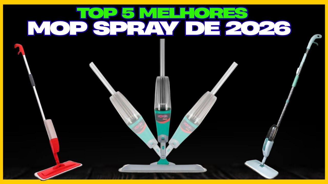 Qual Mop Spray é o Melhor? Os 5 Melhores MOP SPRAY de 2026! - YouTube