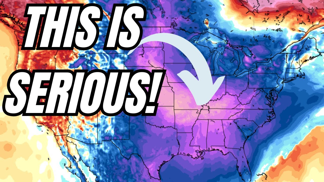 A Serious Arctic Blast and Huge Snowstorms Are Coming... - YouTube