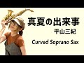 【真夏の出来事/平山三紀】カーブドソプラノ(Curved Soprano Sax) Cover