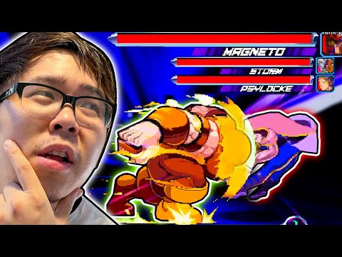 CAPCOM GAVE THE WAZZLER THE JUGGERNAUT GLITCH BACK IN MVC2