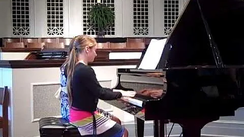 Abbie and Sarah Claire play Louisiana Strut by Mar...