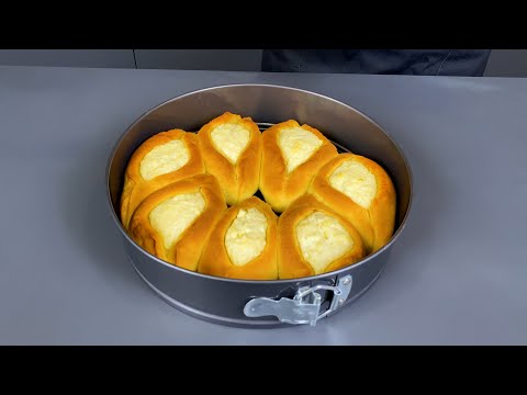 НЕРЕАЛЬНО ВКУСНЫЕ БУЛОЧКИ С ТВОРОГОМ под нежной глазурью