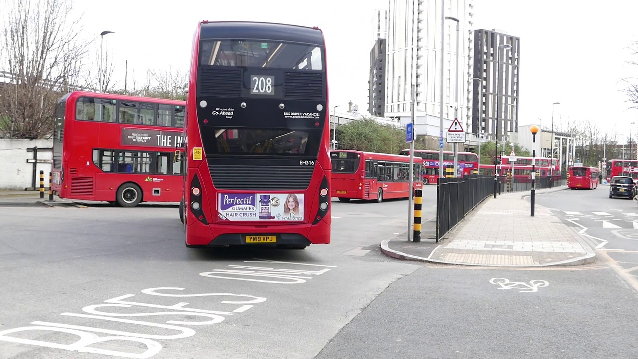 Londons Buses in Lewisham on 8th March 2020