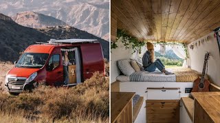 Download Lagu UNIQUE \u0026 SPACIOUS MWB Van Conversion with DOUBLE GALLEY KITCHEN 🍳| 6 Years Travelling 🚐 MP3