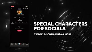 Change Your Display Name Font with Special Characters on TikTok, Instagram & Discord