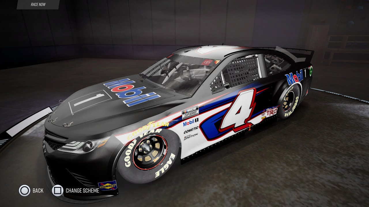 NASCAR 21 Time Lapse Creating KBM 4 in Paint Booth YouTube