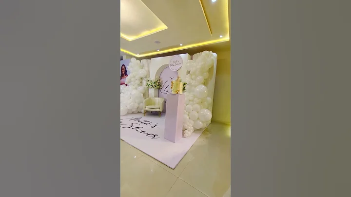 ITS OUR BABY SHOWER TODAY AND THE VENUE IS SET,I can’t wait to see all the expectant couples who won