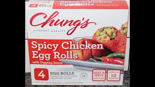 Chung’s Spicy Chicken Egg Rolls Review by Lunchtime Review 1,539 views 1 month ago 10 minutes, 59 seconds