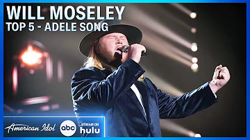 Adele Songbook: Will Moseley Sings "Rolling In The Deep" - American Idol 2024