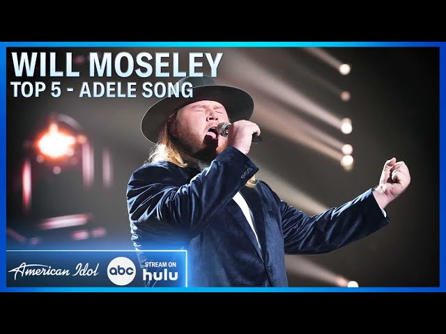 Adele Songbook: Will Moseley Sings Rolling In The Deep - American Idol 2024 class=