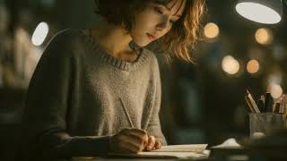 "15 Min No Talking ASMR ✍️ Just the Sound of Writing | Study With Me at Night" #002