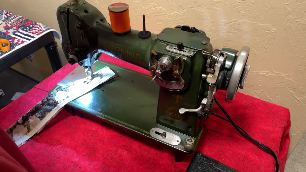 Different stitches that can be done with the Bernina 117