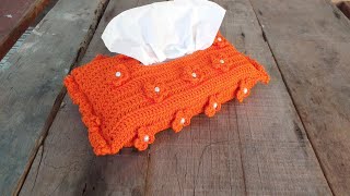 Crochet//Tissue Pouch Cover/Tissue cover