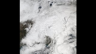 NASA sees records breaking as major winter storm departs