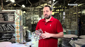Como é produzido o ladrilho hidráulico?