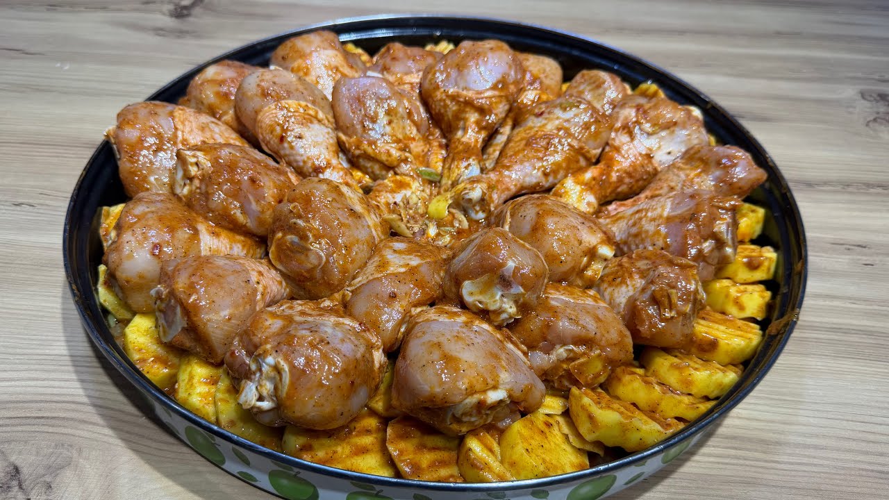 Bir porsiyon yemek parasına 10 porsiyon yemek inanılmaz derecede kolay ve lezzetli  #TAVUK