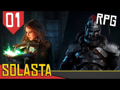 RPG DE VERDADE com INTERPRETAÇÃO EM GRUPO em D&D - Solasta Crown of the Magister #01 [Gameplay PTBR]