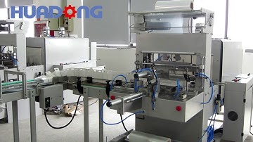 Automatic Lamp Box Shrink Packaging Machine, Hanger Carton Sleeve Shrink Wrapping Machine