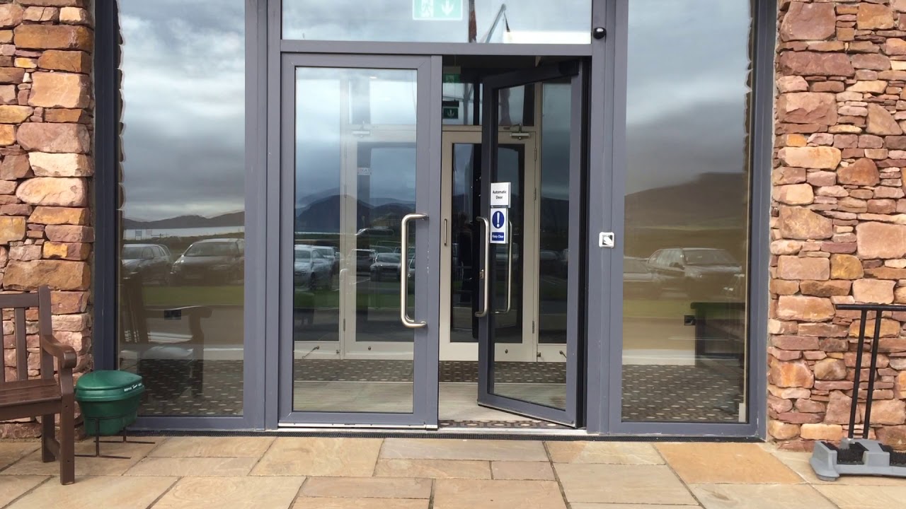 Irish Door Systems Ltd. Automatic Swing Door YouTube