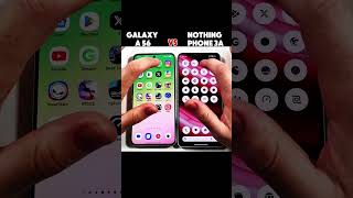 Galaxy A56 Vs nothing phone 3A speed test