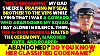＂Commander？ She's Dreaming!＂ Dad Said At My Brother's SEAL Ceremony — Until The 4 Star