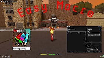 (EASY) how to MACRO in da hood | #roblox #dh #dahood #macro #tutorial