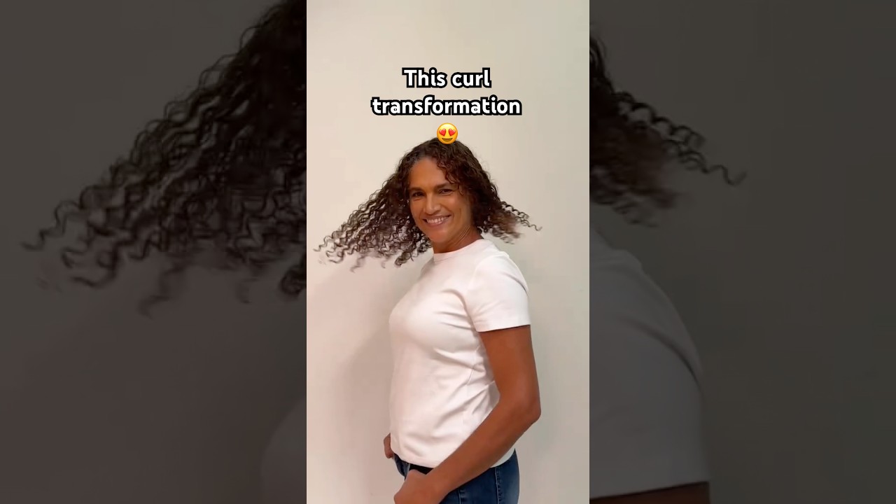 This curl transformation has us in awe 😍 