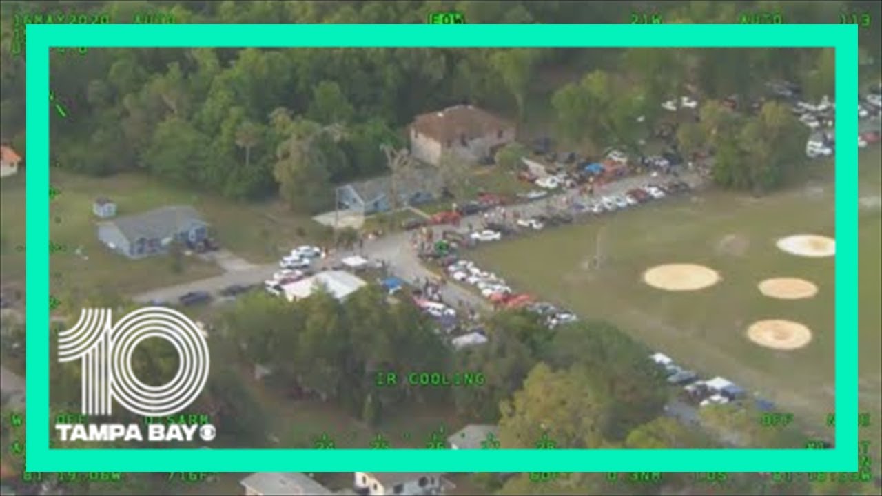 Volusia County law enforcement, crowds scuffle at large party