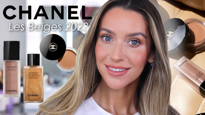 chanel Les Beiges Healthy Glow Bronzing Cream 390 SOLEIL TAN BRONZE #bronzer  #makeup #makeupreview 