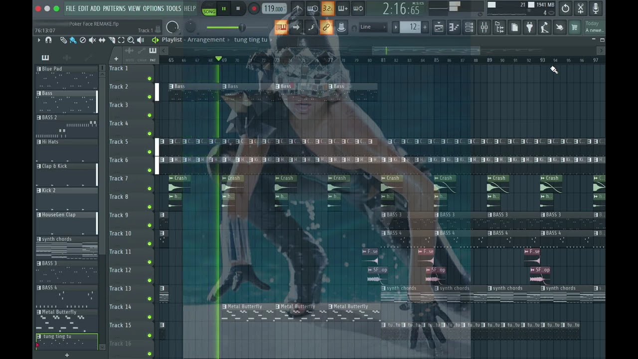 Poker Face REMAKE with just FREE plugins