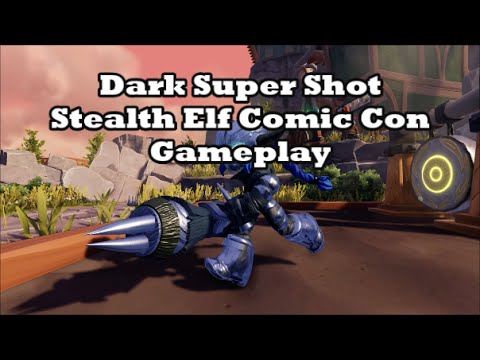Skylanders SuperChargers Dark Super Shot Stealth Elf - Figura Usata Per MultiPiattaforma (Offerta Compra 4 Ricevi 1 Gratis)