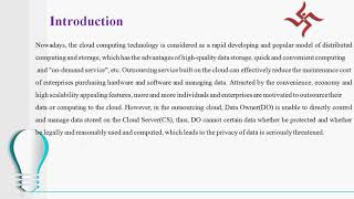 IEEE A Privacy-preserving Multi-keyword Ranked Search over Encrypted Data in Hybrid Clouds
