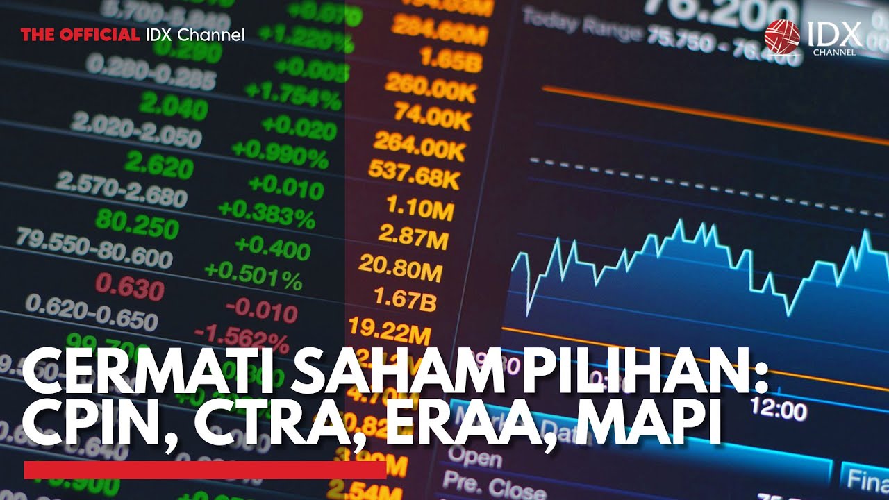 Cermati Saham Pilihan: CPIN, CTRA, ERAA, MAPI | IDX CHANNEL - YouTube